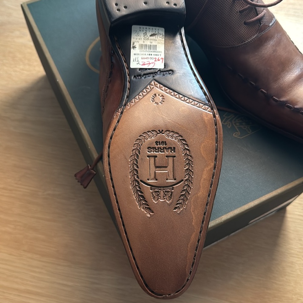 Beautiful brown Harris shoes - Picture 5 of 17